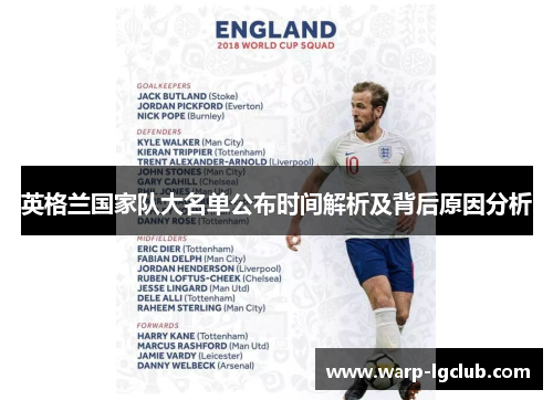 英格兰国家队大名单公布时间解析及背后原因分析
